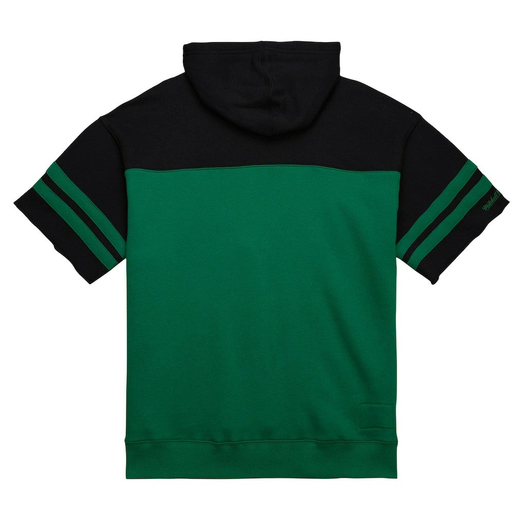 New York Jets Off Field Vintage Logo Short Sleeve Pullover Hoodie - Kelly Green cheap