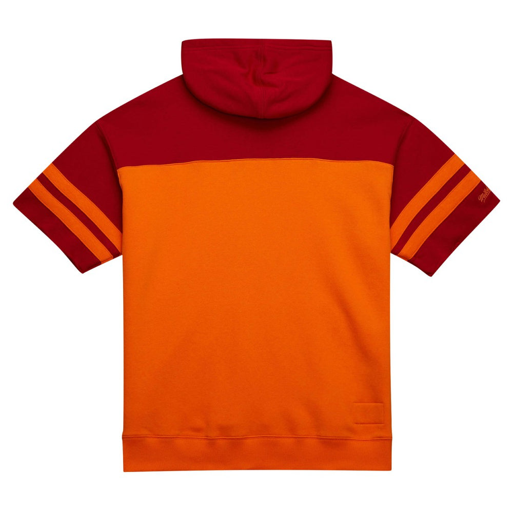 Tampa Bay Buccaneers Off Field Vintage Logo Short Sleeve Pullover Hoodie - Orange discount