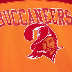 Tampa Bay Buccaneers Off Field Vintage Logo Short Sleeve Pullover Hoodie - Orange discount