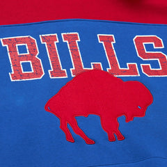 Buffalo Bills Off Field Vintage Logo Short Sleeve Pullover Hoodie - Royal on sale