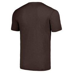 San Diego Padres Homage Cooperstown Collection Hand-Drawn Logo Tri-Blend T-Shirt - Brown