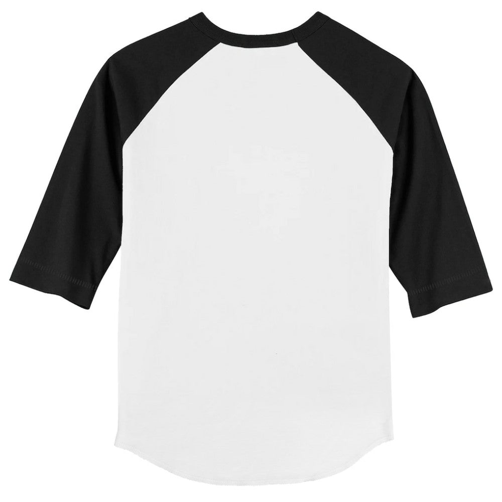 Pittsburgh Pirates Tiny Turnip Youth Monster Truck 3/4-Sleeve Raglan T-Shirt - White/Black