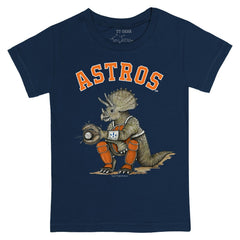 Houston Astros Tiny Turnip Youth Triceratops T-Shirt - Navy