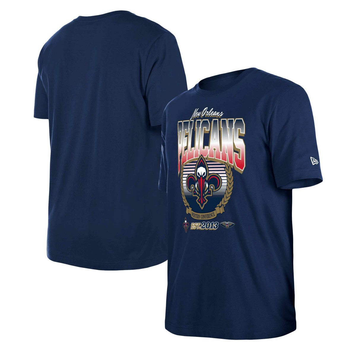 New Orleans Pelicans Unisex Summer Classics T-Shirt - Navy | New Era for sale