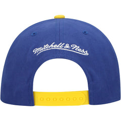 Golden State Warriors Team Up Classic Edition Adjustable Hat - Royal/Gold | Mitchell & Ness for sale