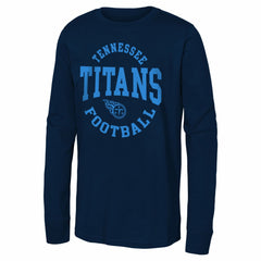 Tennessee Titans Youth Around The Block Long Sleeve T-Shirt - Navy online