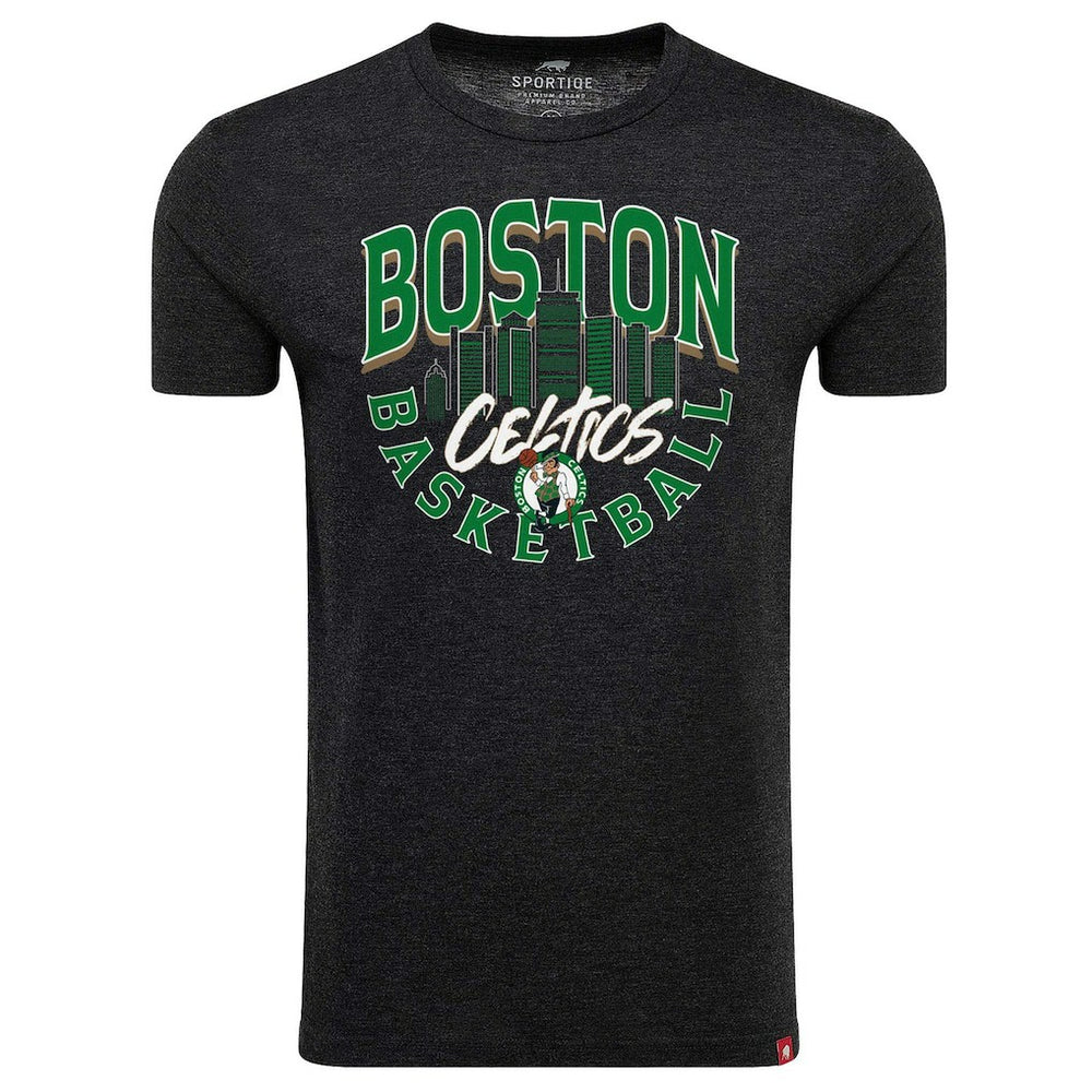 Boston Celtics Sportiqe Unisex Comfy Super Soft Tri-Blend T-Shirt - Heather Black online