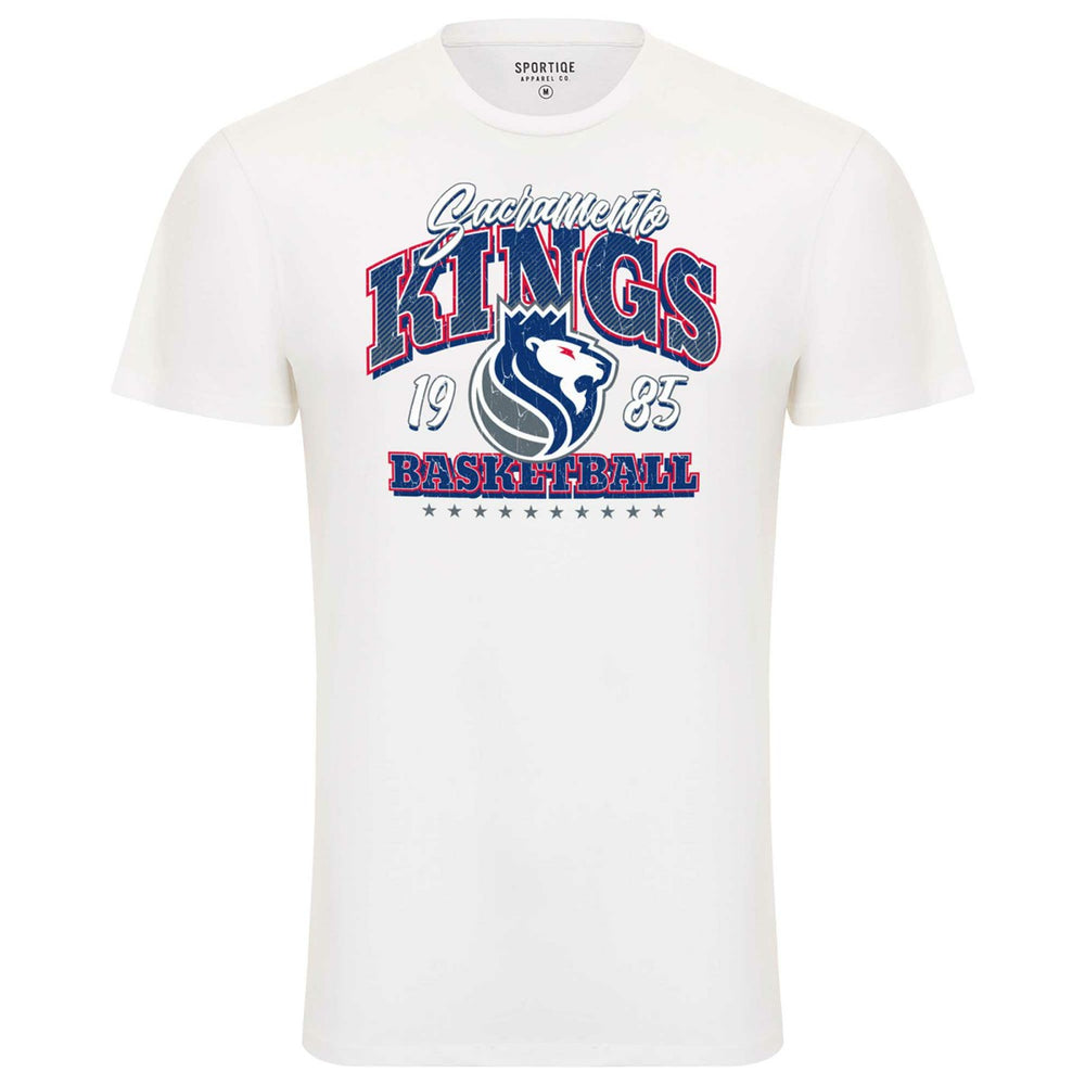 Sacramento Kings Sportiqe Unisex Bingham Super Soft T-Shirt - White cheap