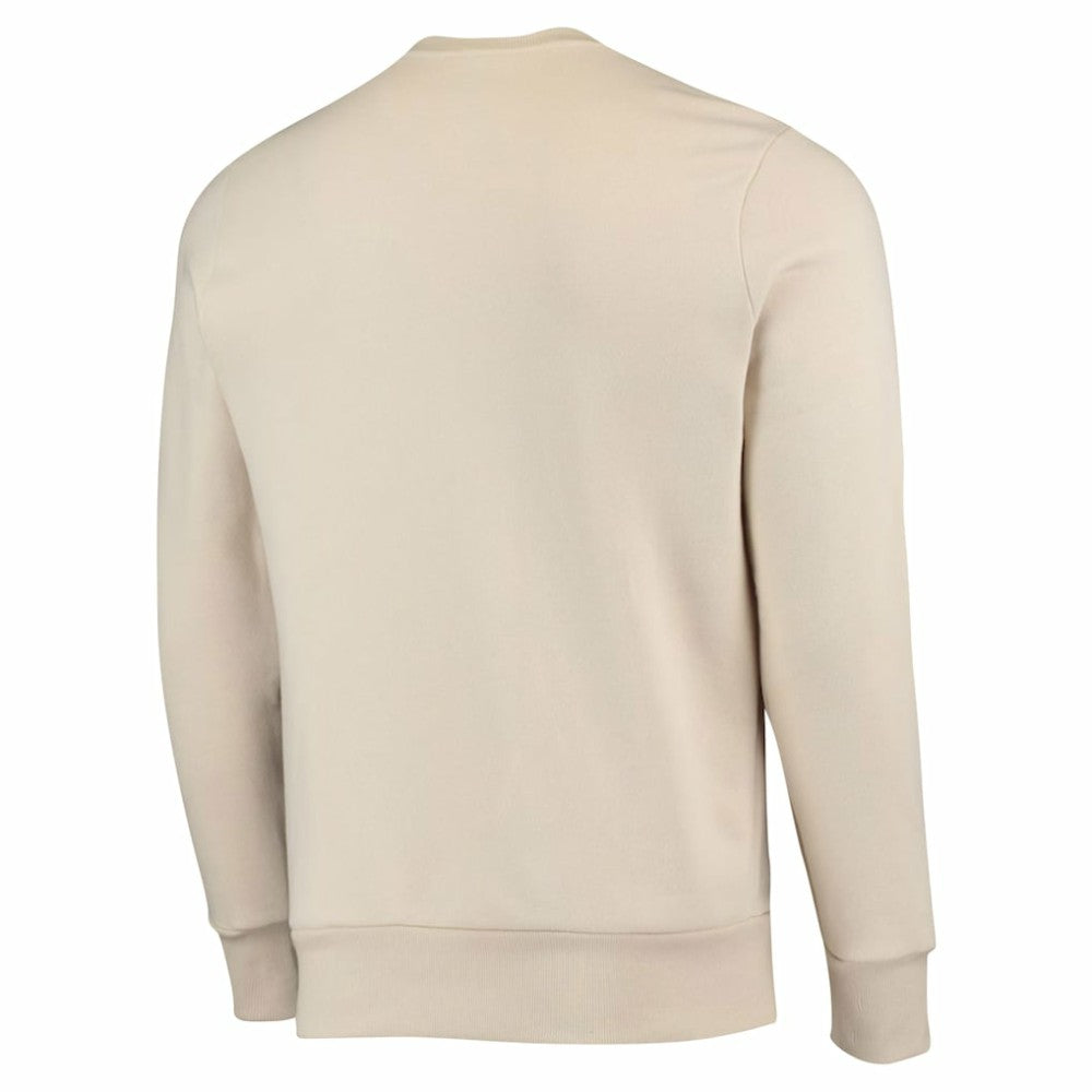 Houston Astros Majestic Threads Fleece Pullover Sweatshirt - Oatmeal
