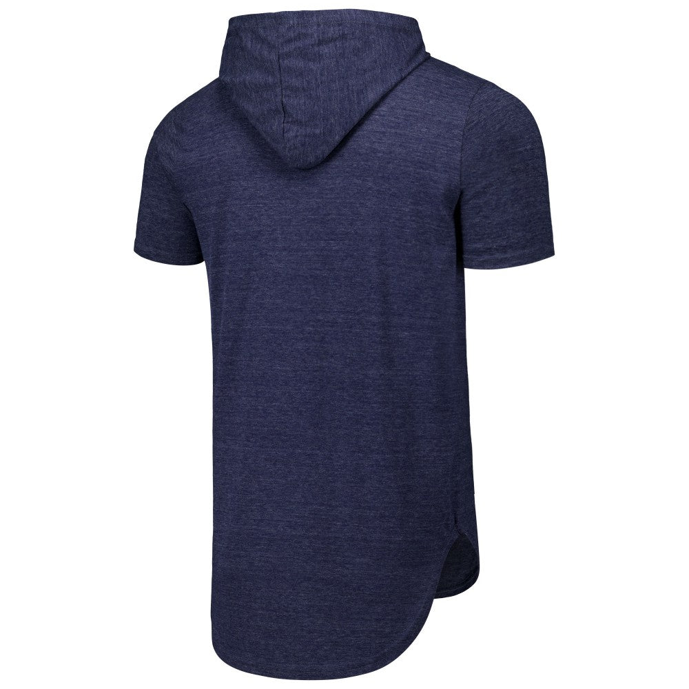 Houston Astros Majestic Threads Tri-Blend Hoodie T-Shirt - Navy
