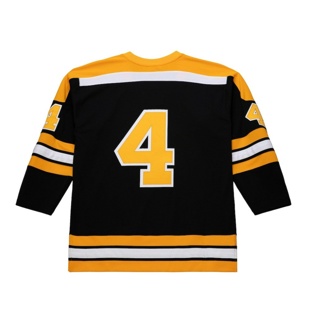Bobby Orr Boston Bruins Mitchell & Ness Big & Tall 1971/72 Blue Line 2.0 Jersey Black