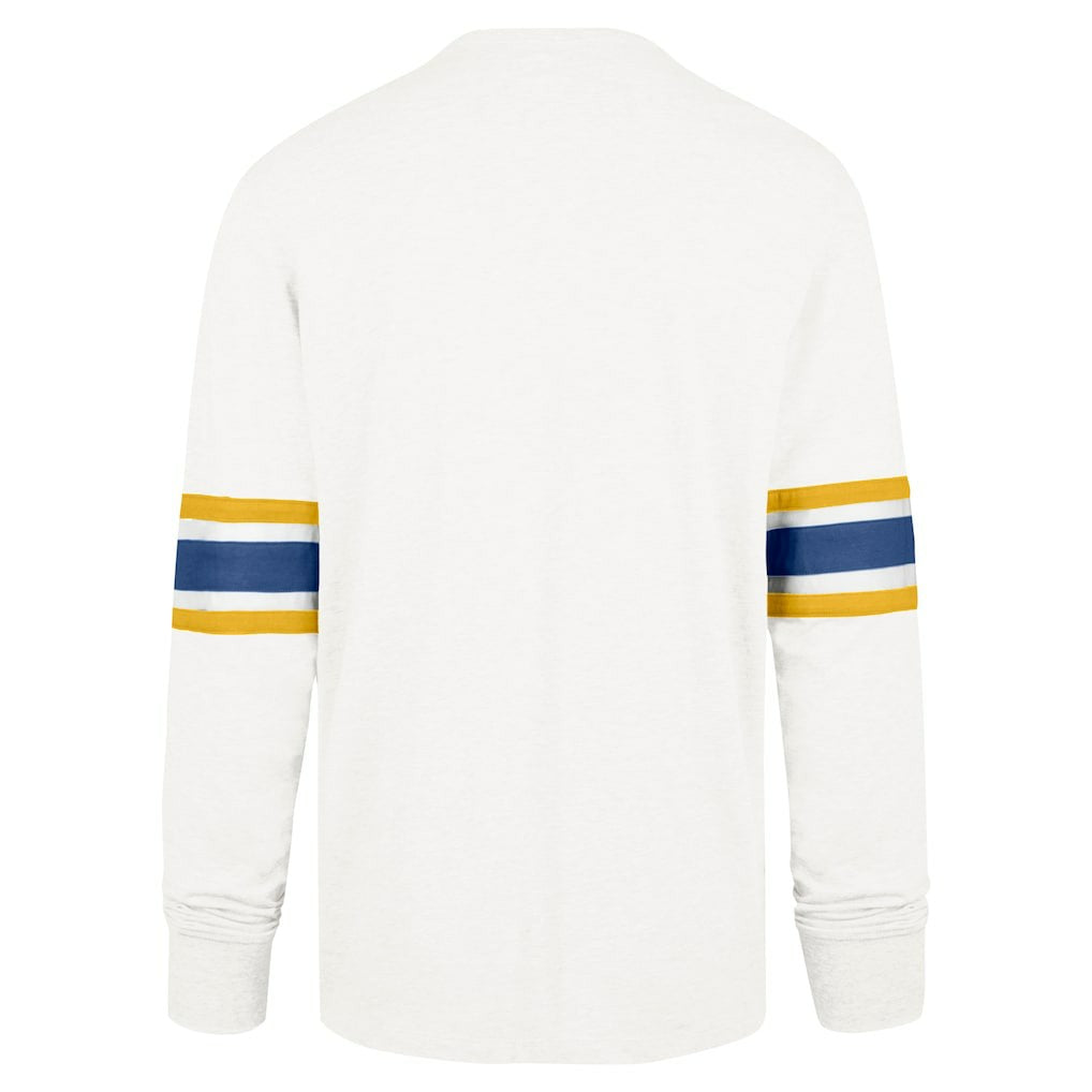Los Angeles Chargers '47 Gridiron Premier Brex Long Sleeve T-Shirt - White outlet