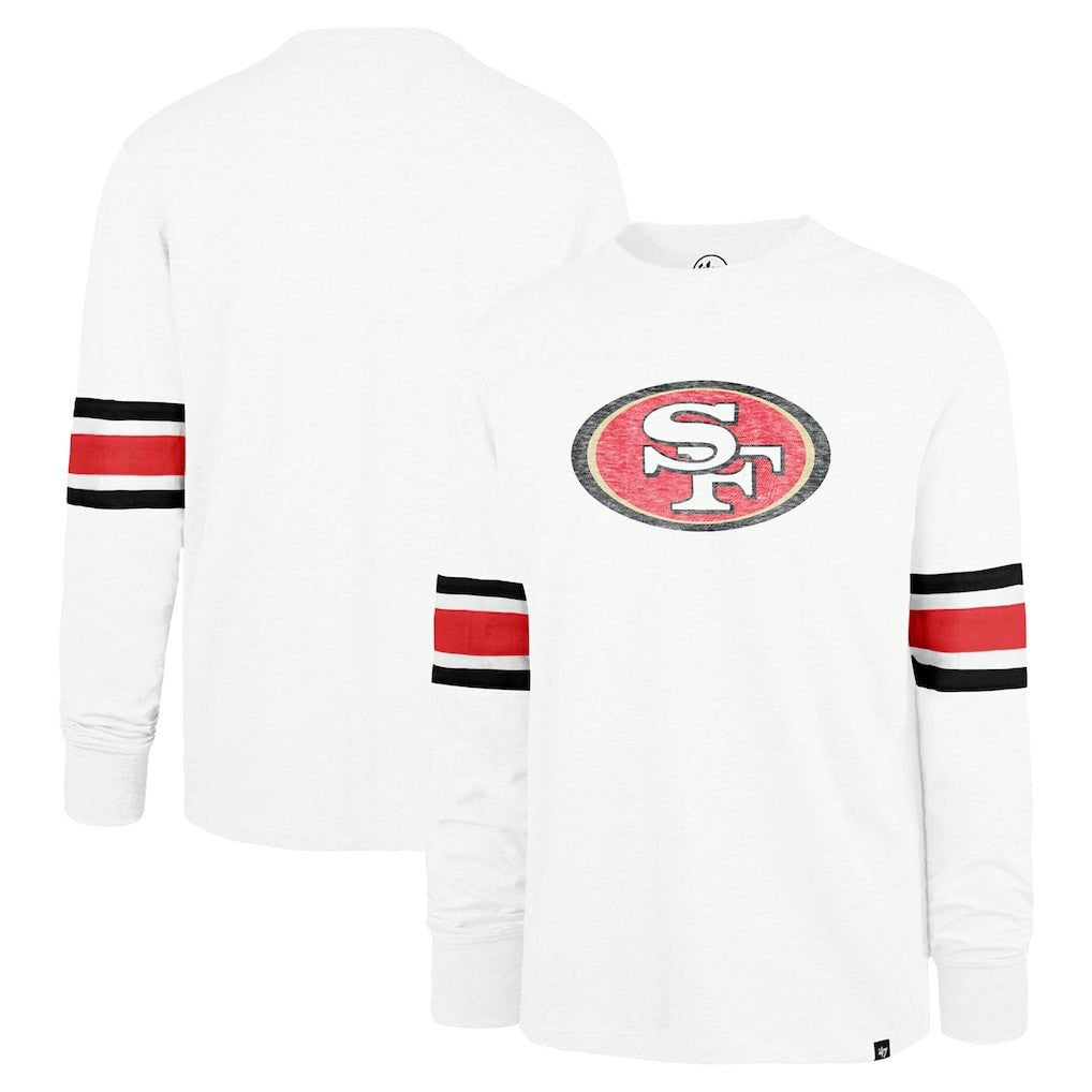 San Francisco 49ers '47 Gridiron Premier Brex Long Sleeve T-Shirt - White outlet