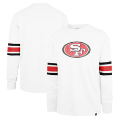 San Francisco 49ers '47 Gridiron Premier Brex Long Sleeve T-Shirt - White outlet