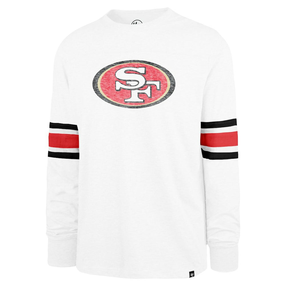 San Francisco 49ers '47 Gridiron Premier Brex Long Sleeve T-Shirt - White outlet