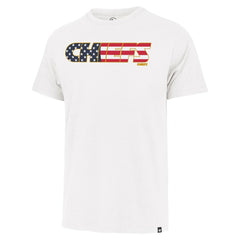 Kansas City Chiefs '47 Flag Script Franklin T-Shirt - White for sale