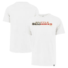 Seattle Seahawks '47 Flag Script Franklin T-Shirt - White outlet