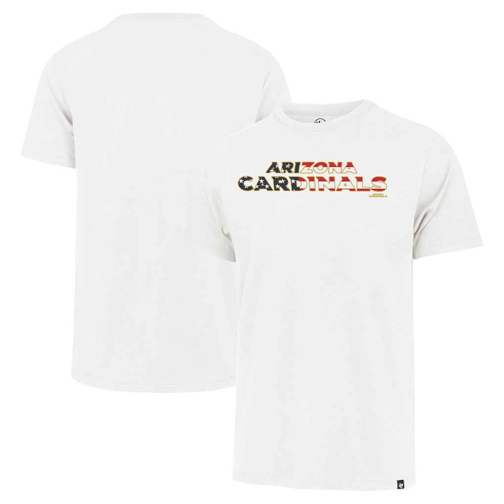 Arizona Cardinals '47 Flag Script Franklin T-Shirt - White discount