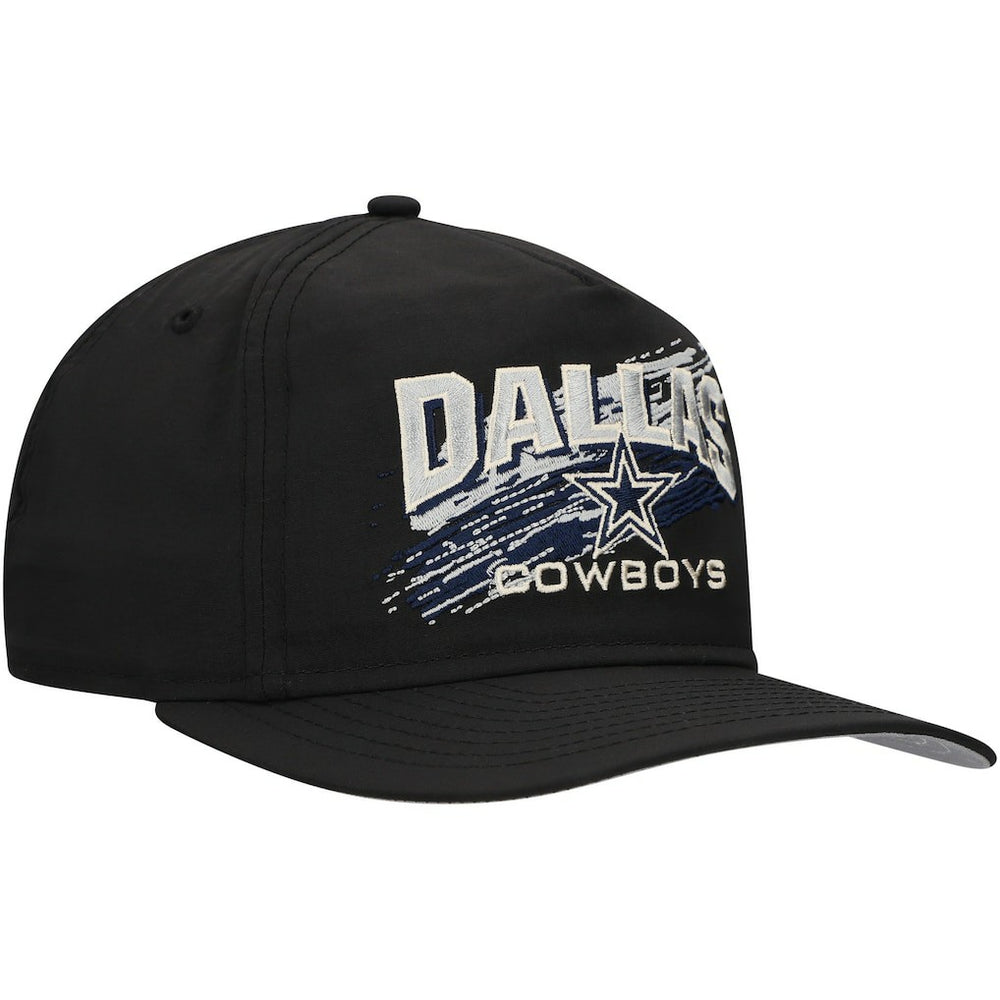 Dallas Cowboys New Era Throwback Brush Golfer Snapback Hat - Black sale