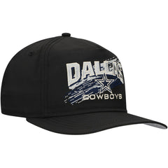 Dallas Cowboys New Era Throwback Brush Golfer Snapback Hat - Black sale