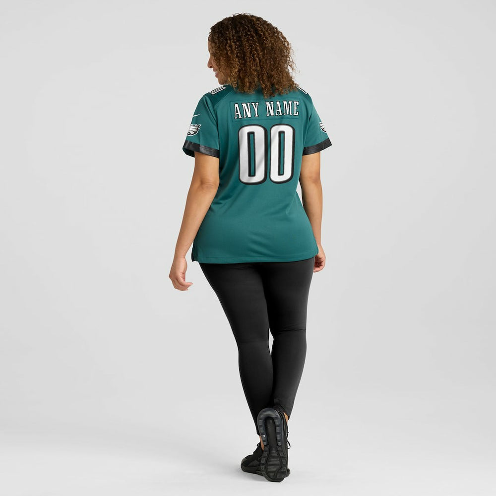 Philadelphia Eagles Women's Custom Game Jersey - Midnight Green | Nike sale