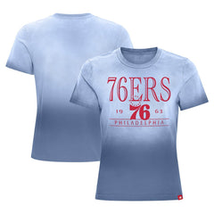 Philadelphia 76ers Sportiqe Women's Arcadia Sun-Dipped T-Shirt - Royal online