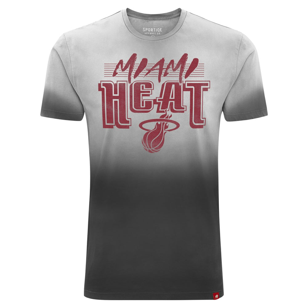 Miami Heat Sportiqe Unisex Bingham Sun-Fade T-Shirt - Black sale