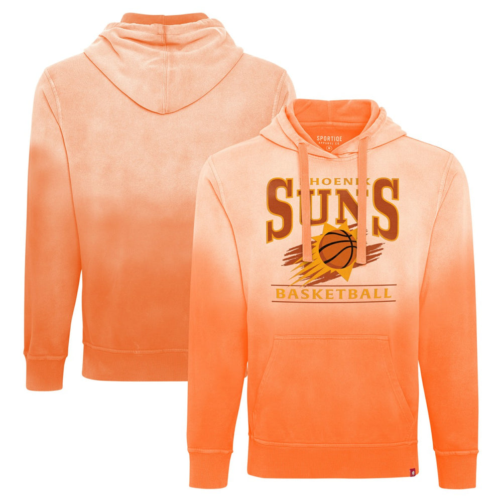 Phoenix Suns Sportiqe Unisex Blake Sun-Fade Pullover Hoodie - Orange cheap