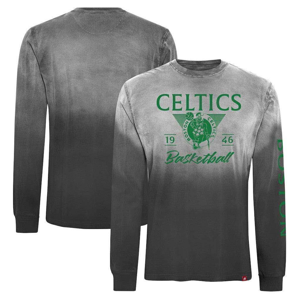 Boston Celtics Sportiqe Unisex Mohave Sun-Dipped Long Sleeve T-Shirt - Black on sale