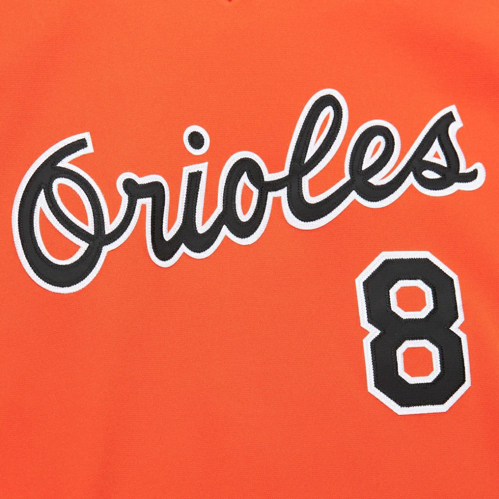 Cal Ripken Jr. Baltimore Orioles 2001 Cooperstown Collection Authentic Throwback Jersey - Orange | Mitchell & Ness