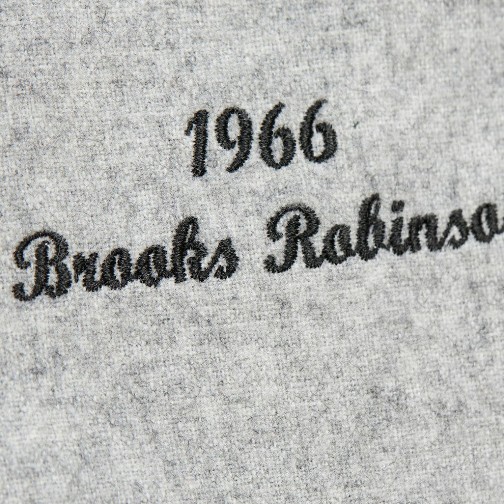 Brooks Robinson Baltimore Orioles Cooperstown Collection 1966 Authentic Jersey - Gray | Mitchell & Ness
