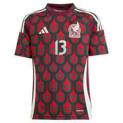 Guillermo Ochoa Mexico National Team Youth 2024 Home Replica Player Jersey - Burgundy | Adidas for sale