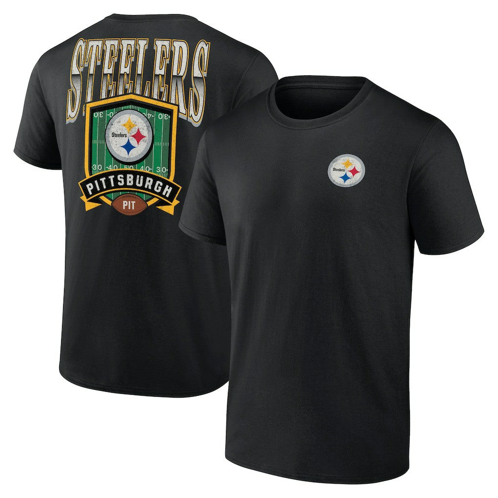 Pittsburgh Steelers Full Range T-Shirt - Black discount
