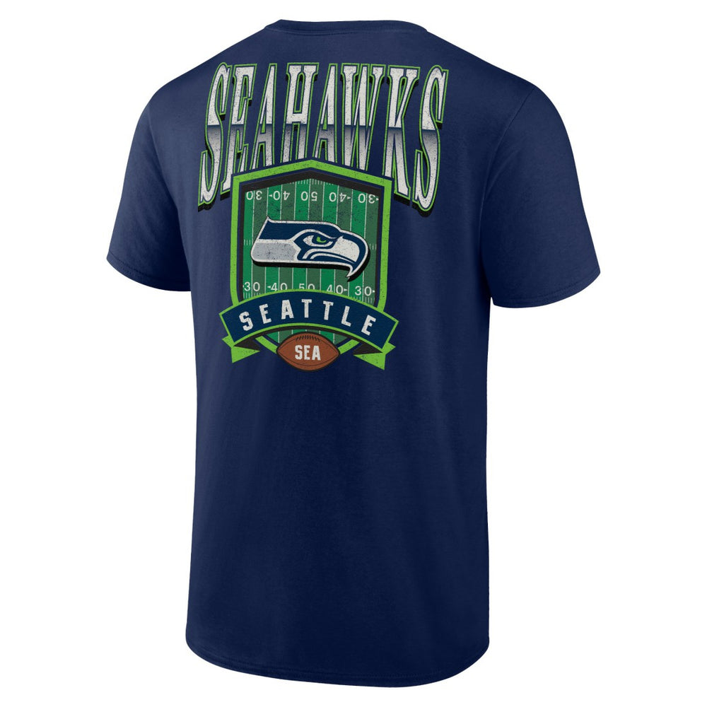 Seattle Seahawks Full Range T-Shirt - College Navy outlet