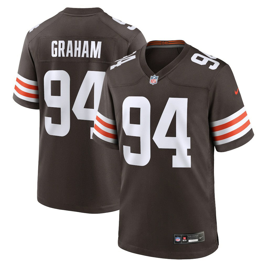 Mason Graham Cleveland Browns 2025 NFL Draft First Round Pick Game Jersey - Brown | Nike cheap
