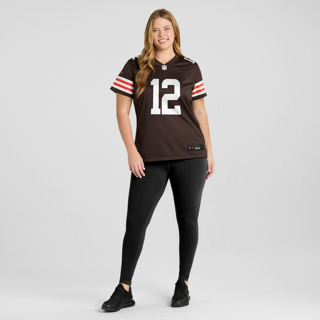 Shedeur Sanders Cleveland Browns Women's 2025 NFL Draft Game Jersey - Brown | Nike discount