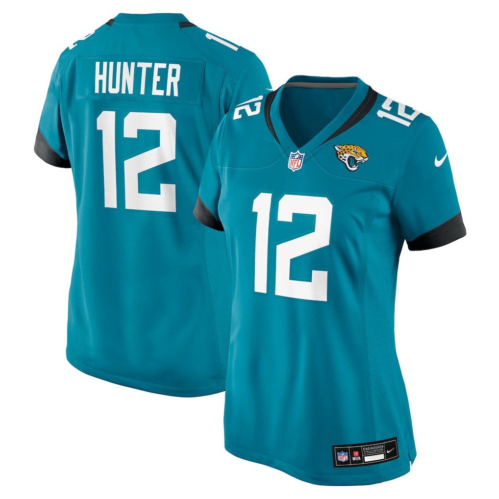 Travis Hunter Jacksonville Jaguars Women's 2025 NFL Draft First Round Pick Team Game Player Jersey - Teal | Nike discount