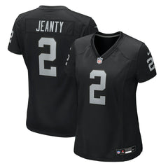 Ashton Jeanty Las Vegas Raiders Women's 2025 NFL Draft First Round Pick Team Game Jersey - Black | Nike cheap