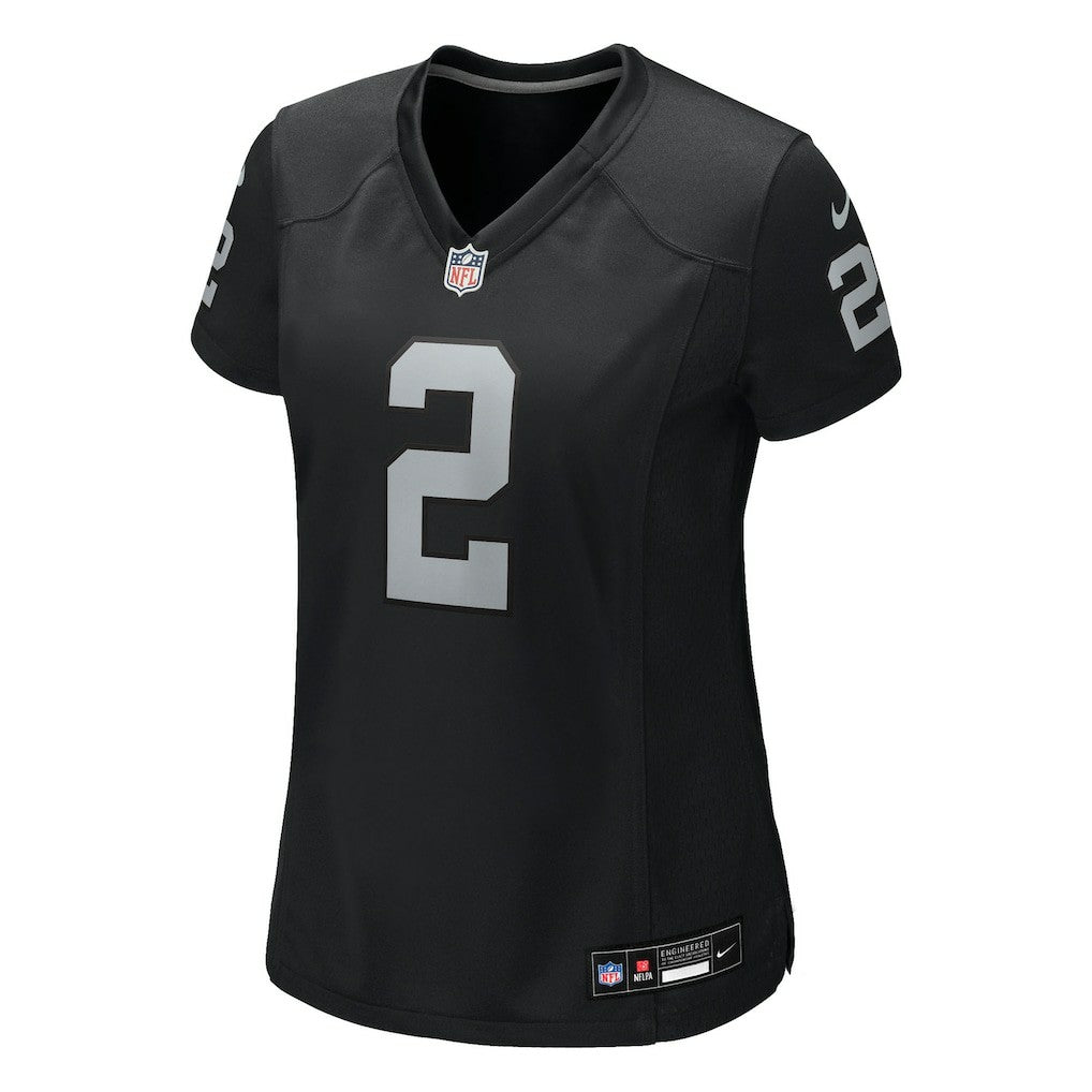 Ashton Jeanty Las Vegas Raiders Women's 2025 NFL Draft First Round Pick Team Game Jersey - Black | Nike cheap