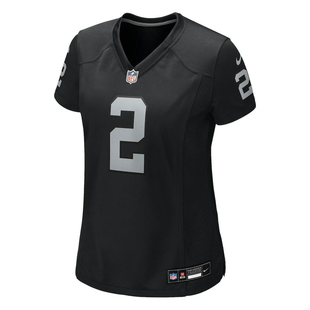 Ashton Jeanty Las Vegas Raiders Women's 2025 NFL Draft First Round Pick Team Game Jersey - Black | Nike cheap