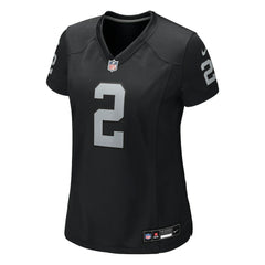 Ashton Jeanty Las Vegas Raiders Women's 2025 NFL Draft First Round Pick Team Game Jersey - Black | Nike cheap