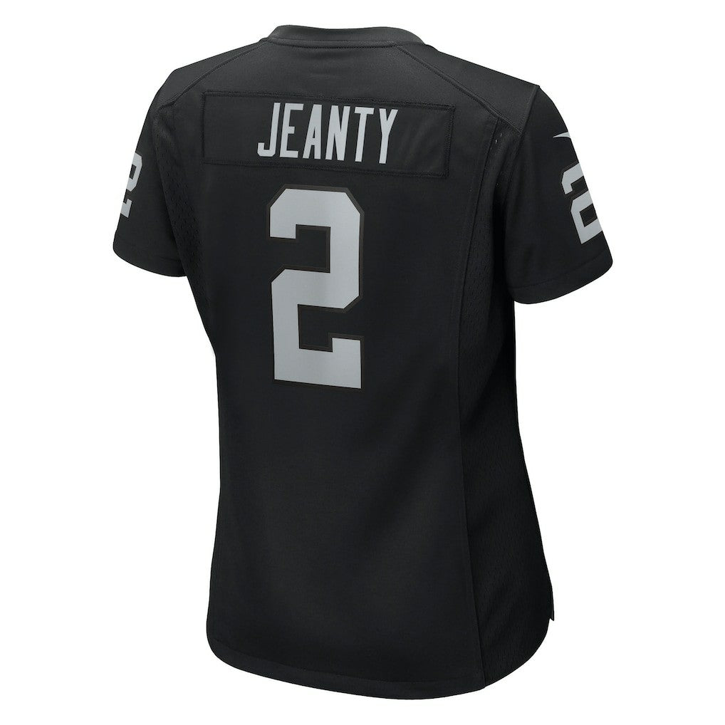 Ashton Jeanty Las Vegas Raiders Women's 2025 NFL Draft First Round Pick Team Game Jersey - Black | Nike cheap