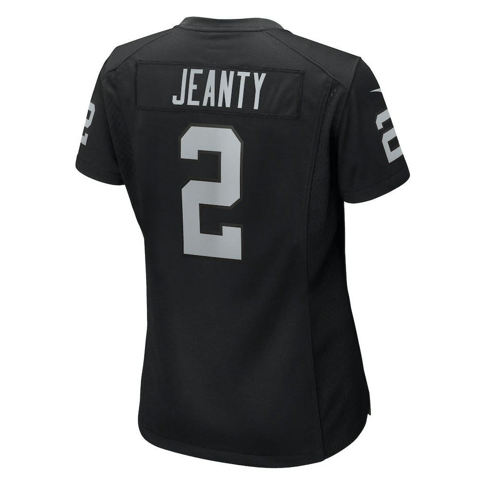 Ashton Jeanty Las Vegas Raiders Women's 2025 NFL Draft First Round Pick Team Game Jersey - Black | Nike cheap