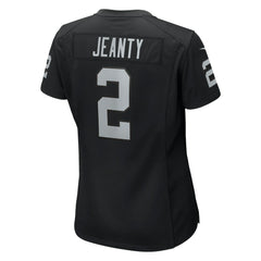 Ashton Jeanty Las Vegas Raiders Women's 2025 NFL Draft First Round Pick Team Game Jersey - Black | Nike cheap