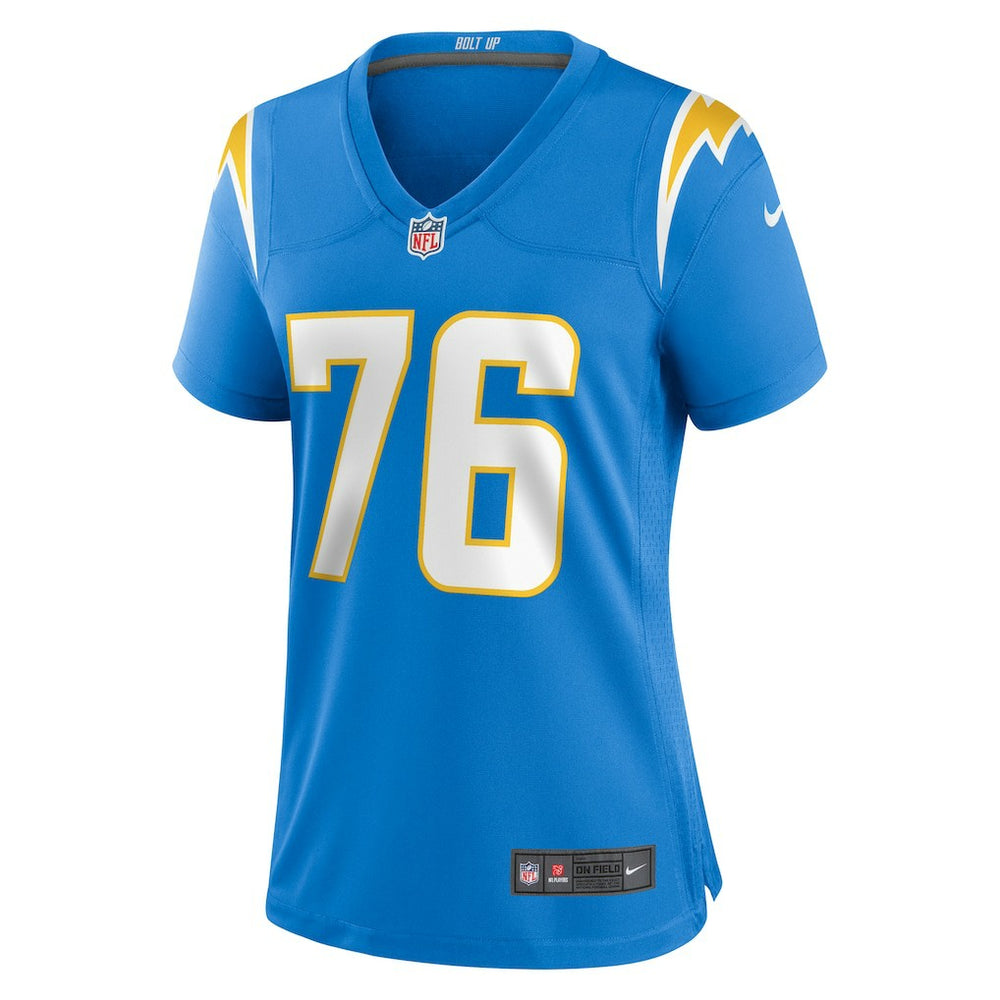 Joe Alt Los Angeles Chargers Women's 2024 NFL Draft First Round Pick Player Game Jersey - Powder Blue | Nike cheap