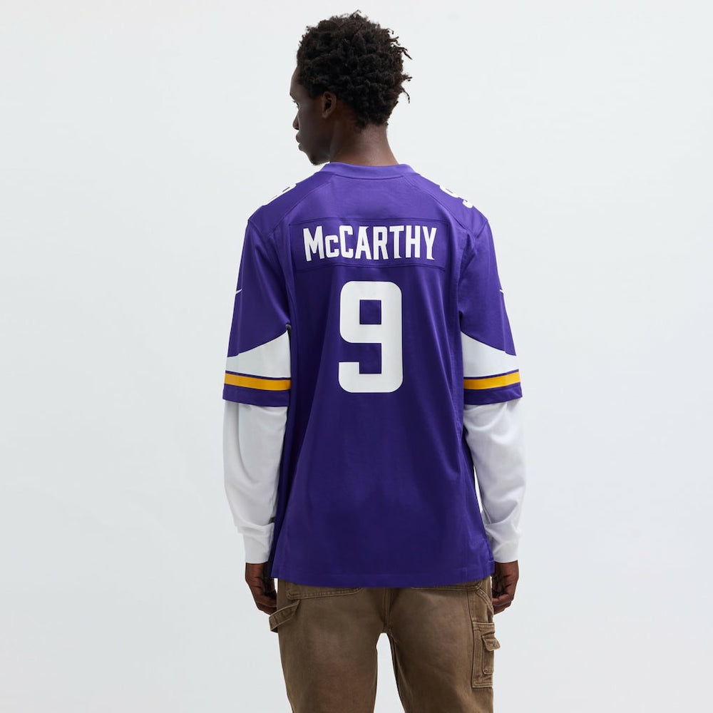 J.J. McCarthy Minnesota Vikings Player Game Jersey - Purple | Nike sale