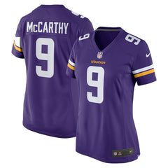 J.J. McCarthy Minnesota Vikings Women's Player Game Jersey - Purple | Nike discount