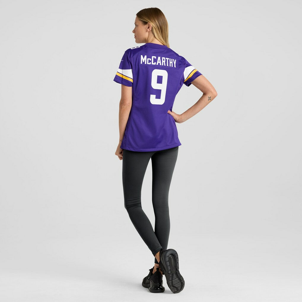 J.J. McCarthy Minnesota Vikings Women's Player Game Jersey - Purple | Nike discount