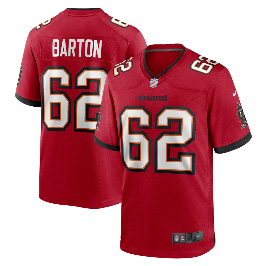 Graham Barton Tampa Bay Buccaneers Player Game Jersey - Red | Nike cheap