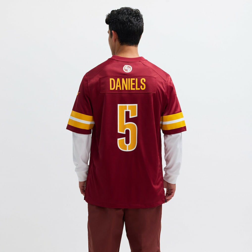 Jayden Daniels Washington Commanders Player Game Jersey - Burgundy | Nike online